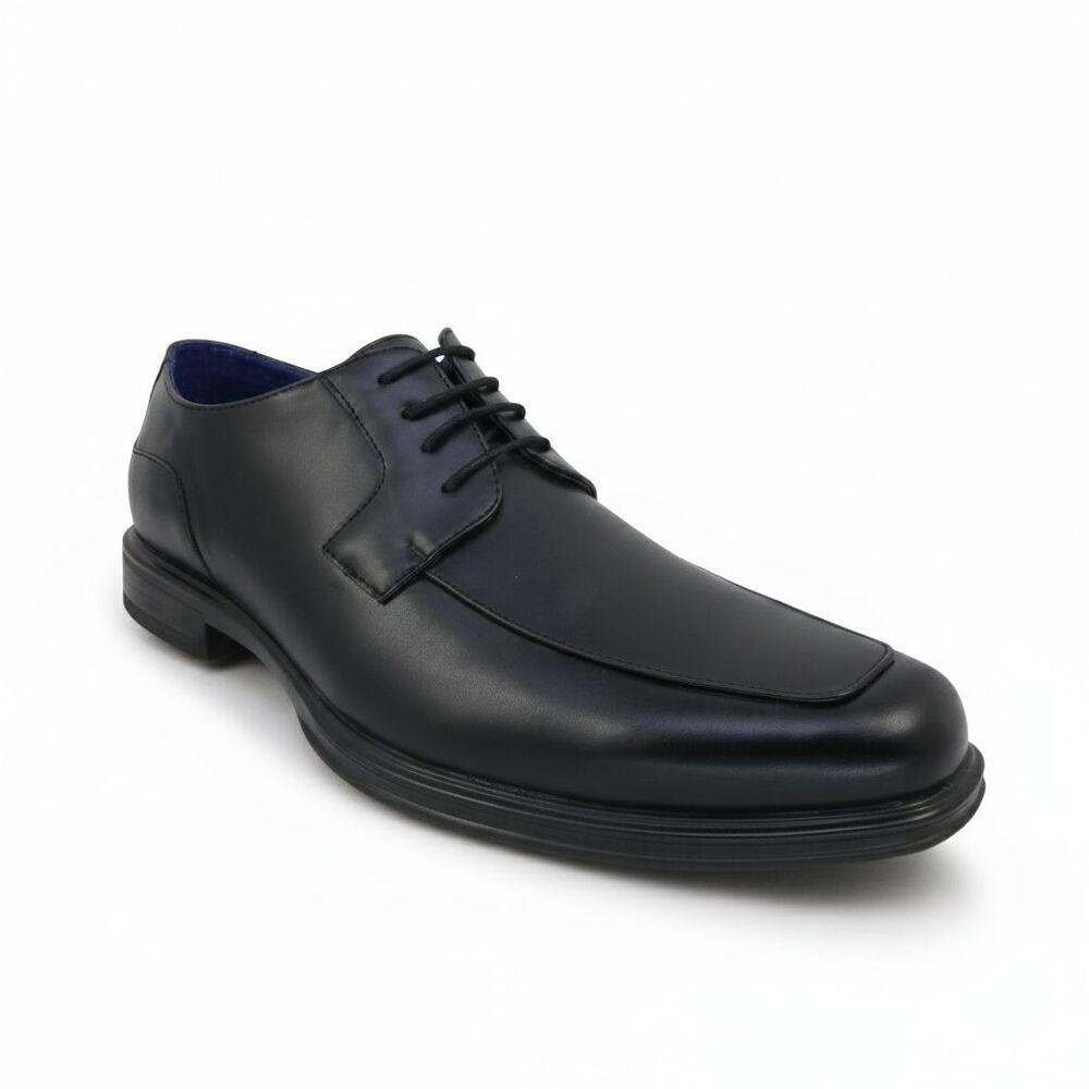 Perry Ellis Men’s US Size 11.5 Black Dress Shoes Portfolio Ultra Foam Slip On
